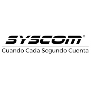 Logo Syscom, empresa distribuidora de productos NEP en México y Colombia ,